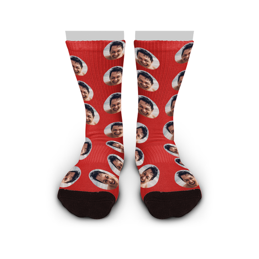 Designly - Bas personnalisées personnalisable avec vos propres photos ou designs. Exprimez votre style unique avec ce Bas personnalisées, conçu sur mesure avec vos choix d'images et de designs. Créez un produit unique qui reflète votre individualité. | Customizable Personalized Socks featuring personalized your own photos or designs. Express your unique style with this Personalized Socks, tailor-made with your choice of images and designs. Create a one-of-a-kind  product that reflects your individuality.
