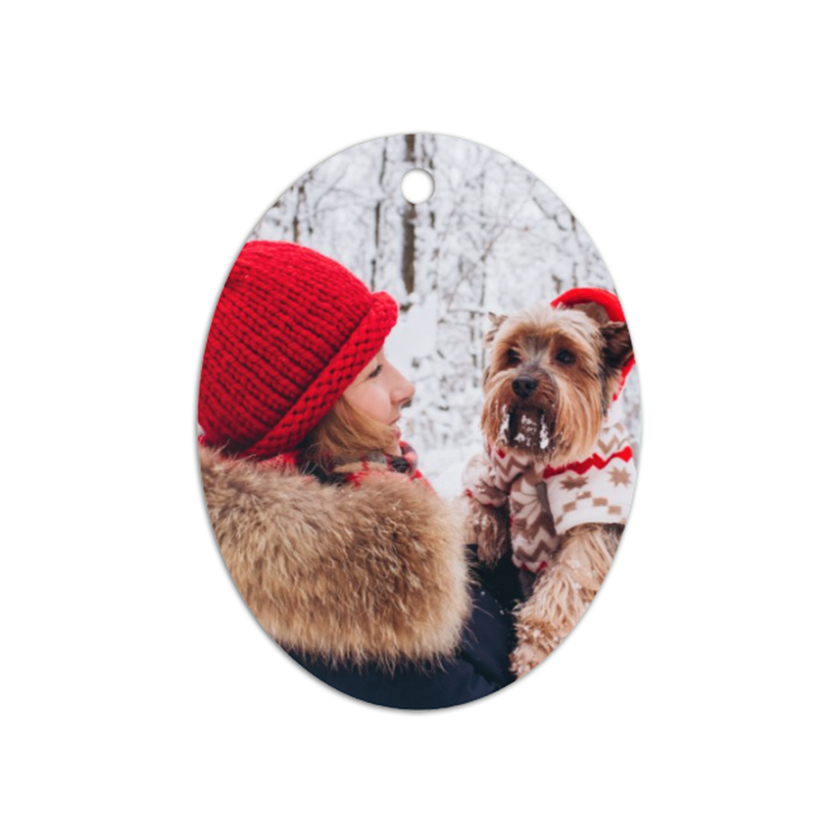 Designly - Ornement de Noël en métal personnalisé avec vos propres photos ou designs. Exprimez votre style unique avec cette Ornement de Noël en métal, conçu sur mesure avec vos choix d'images et de designs. | Customizable Metal Christmas Ornament  featuring personalized your own photos or designs. Express your unique style with this, tailor-made with your choice of images and designs.