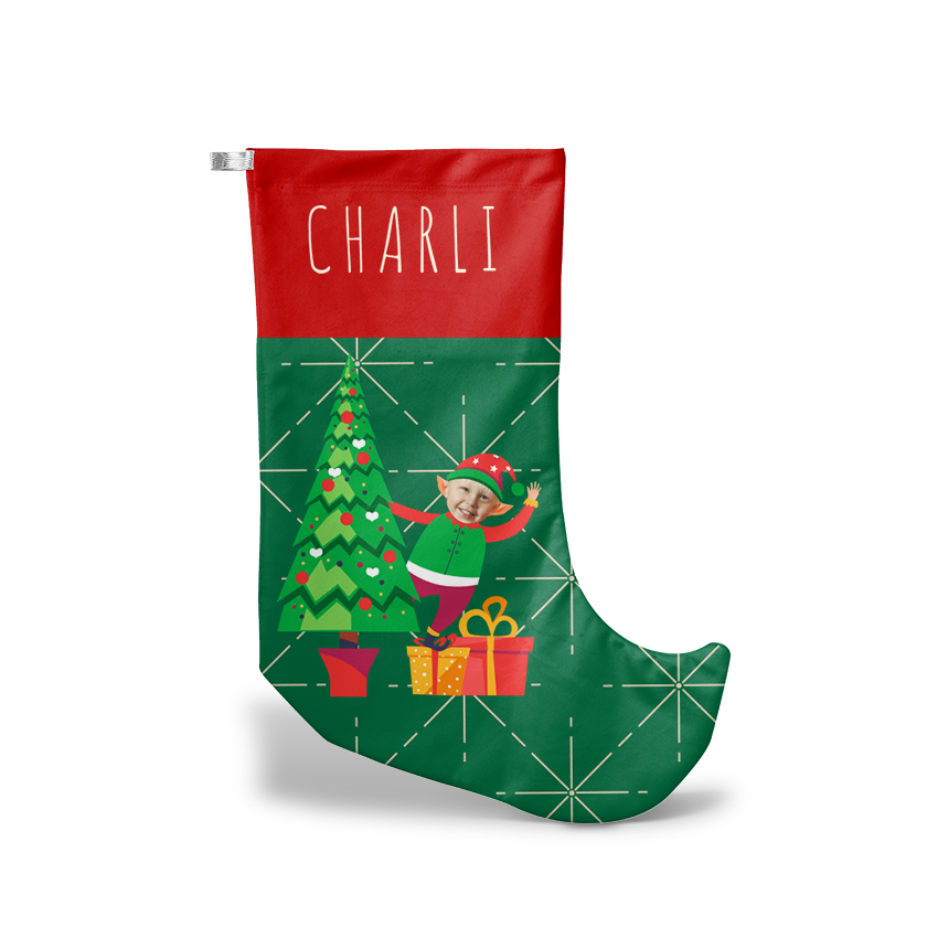 Designly – Bas de Noël - Pointu personnalisable avec vos propres photos ou designs. Exprimez votre style unique avec ce Bas de Noël - Pointu, conçu sur mesure avec vos choix d'images et de designs. | Customizable Christmas Sock - Pointy featuring personalized your own photos or designs. Express your unique style with this Christmas Sock - Pointy, tailor-made with your choice of images and designs.