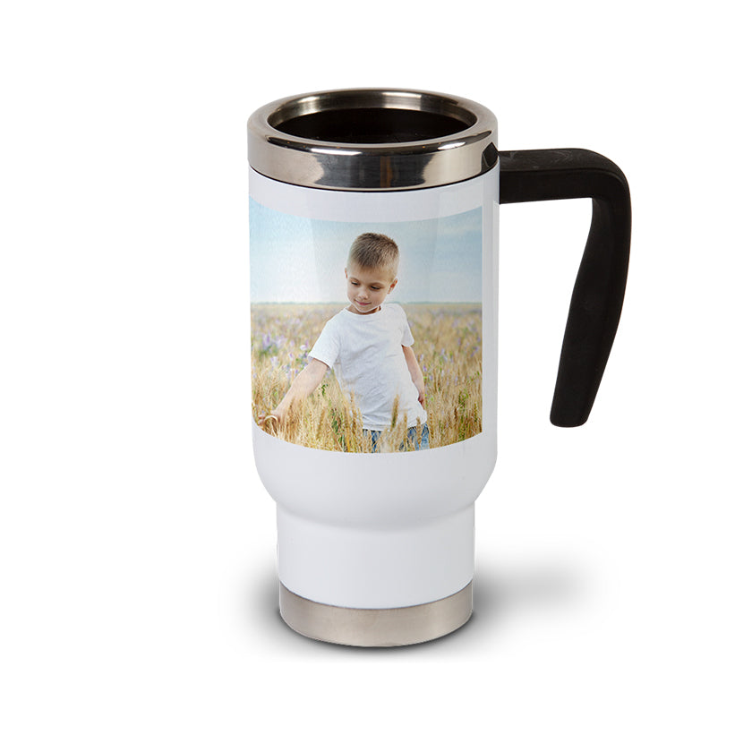 Tasse de voyage personnalisable en aluminium de 17oz