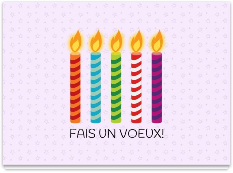 Cartes d'anniversaire personnalisables