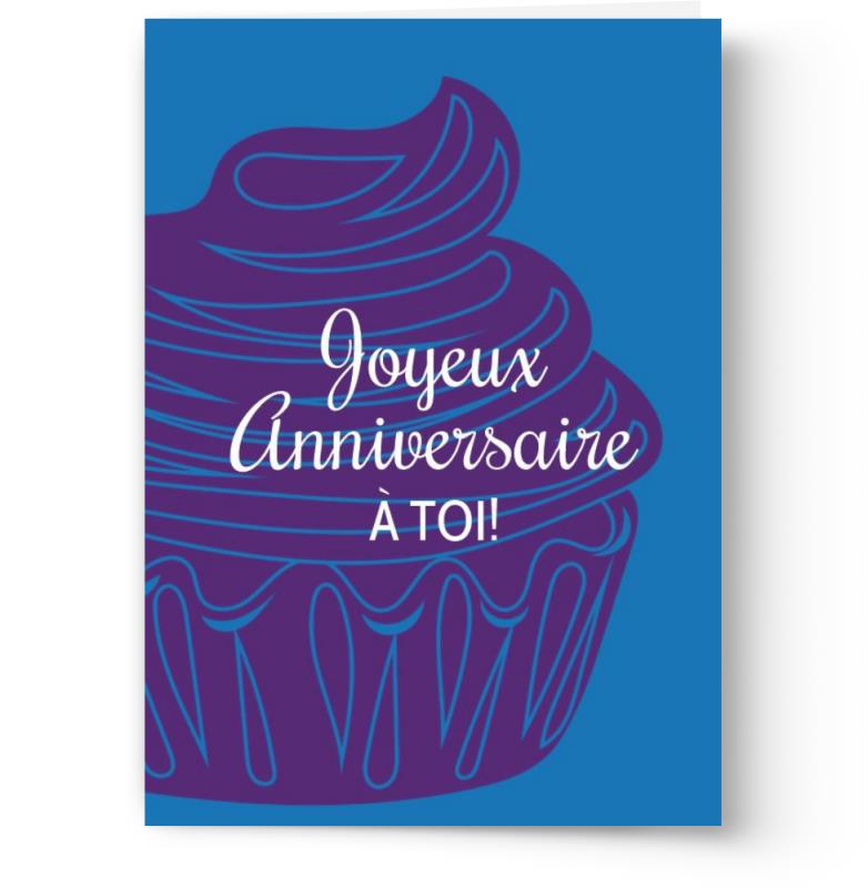 Cartes d'anniversaire personnalisables