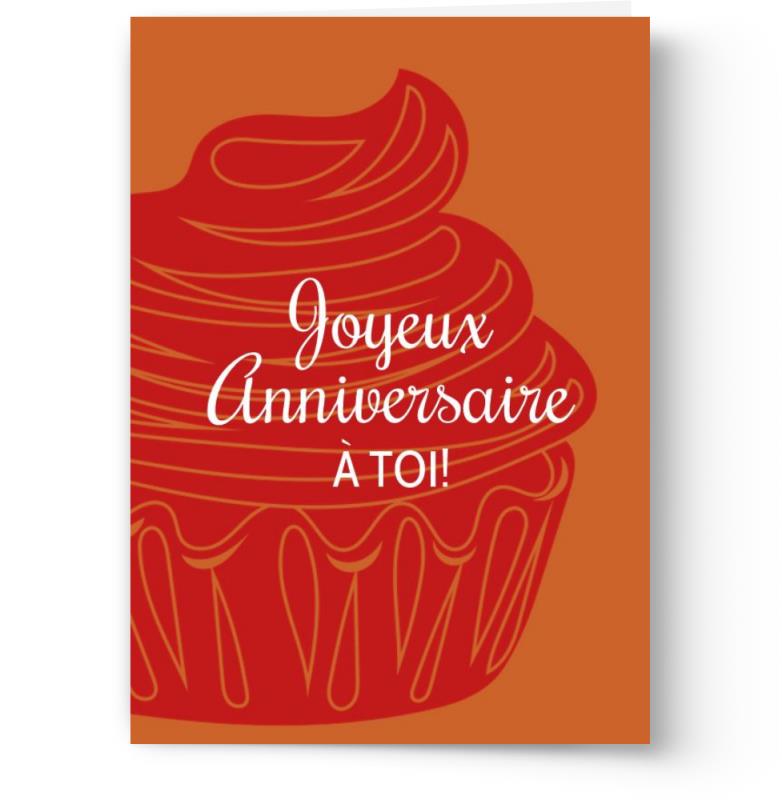Cartes d'anniversaire personnalisables