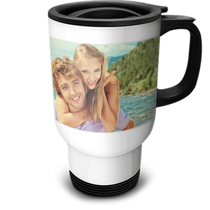 Tasse de voyage personnalisable en aluminium de 14oz