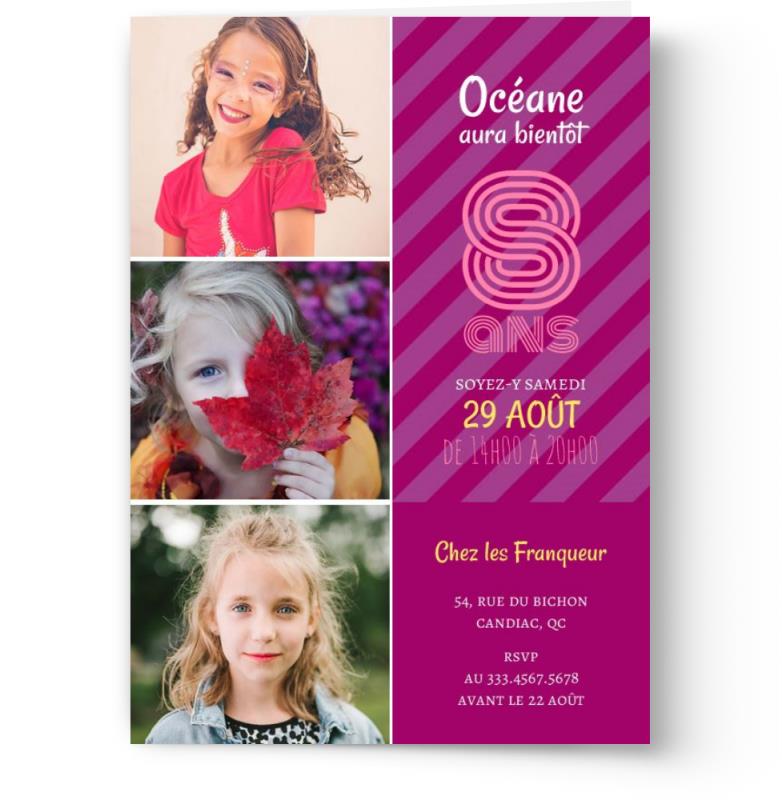 Kids’ Birthday Party Invitations