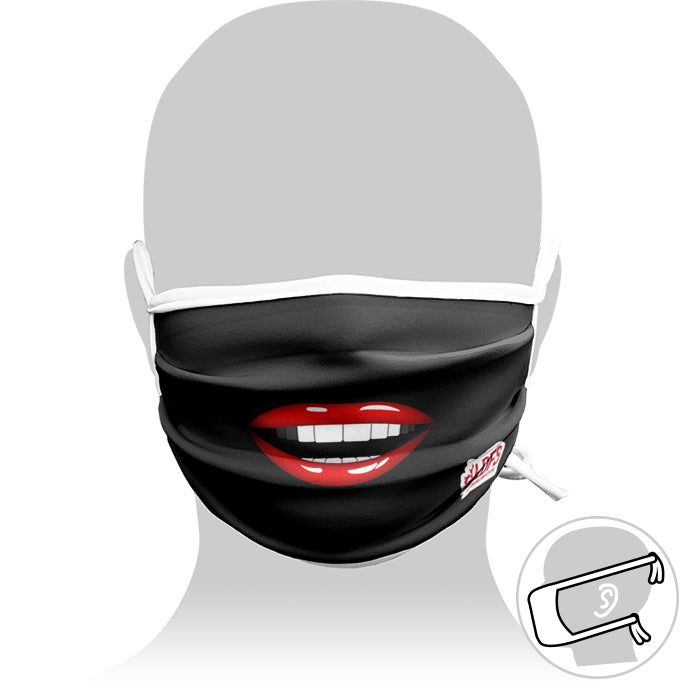 Personalized mask with Adjustable Cords