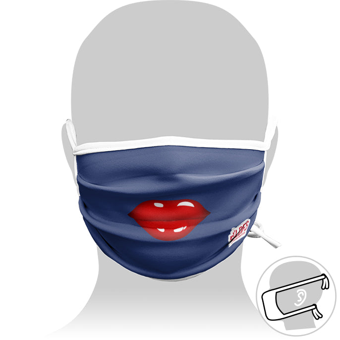 Personalized mask with Adjustable Cords