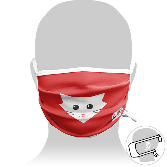 Personalized mask with Adjustable Cords