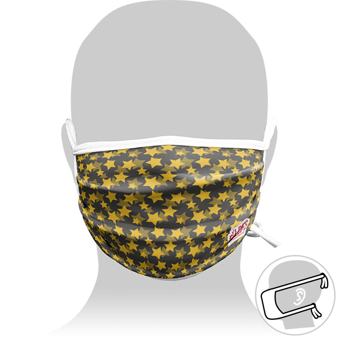 Personalized mask with Adjustable Cords