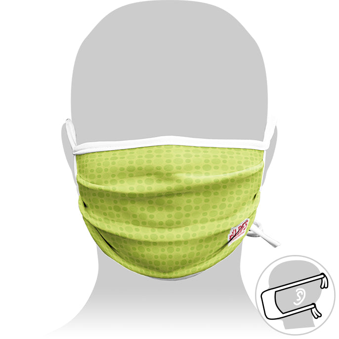 Personalized mask with Adjustable Cords