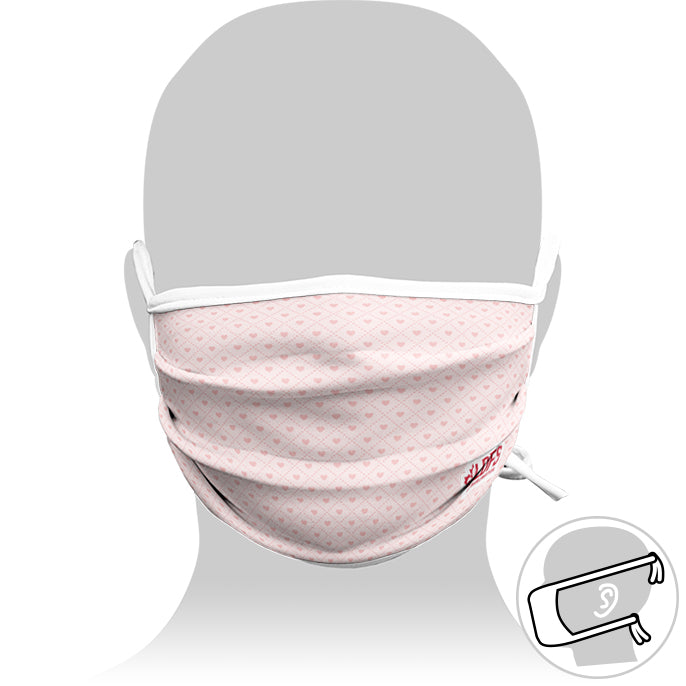 Personalized mask with Adjustable Cords