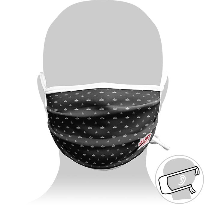 Personalized mask with Adjustable Cords