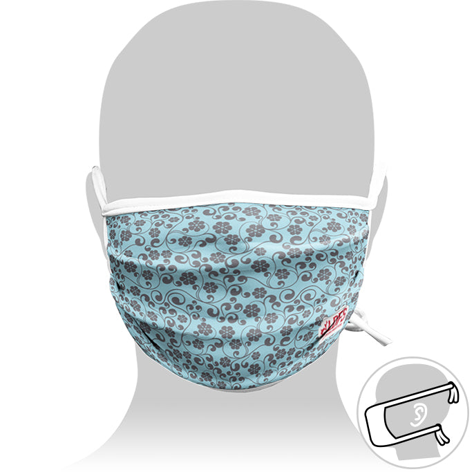 Personalized mask with Adjustable Cords