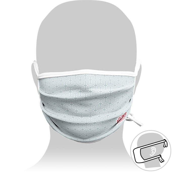 Personalized mask with Adjustable Cords