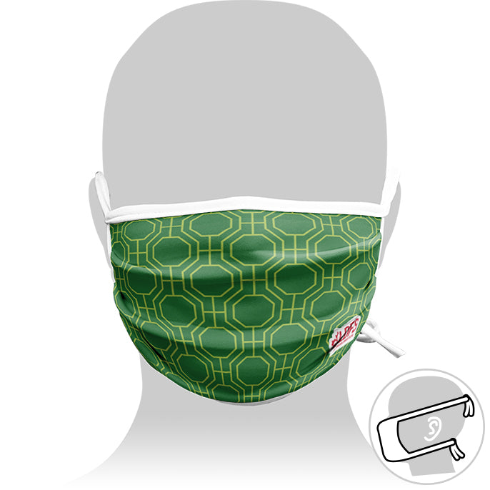 Personalized mask with Adjustable Cords