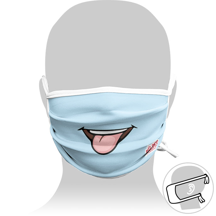 Personalized mask with Adjustable Cords