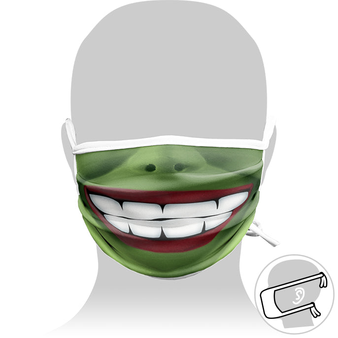 Personalized mask with Adjustable Cords