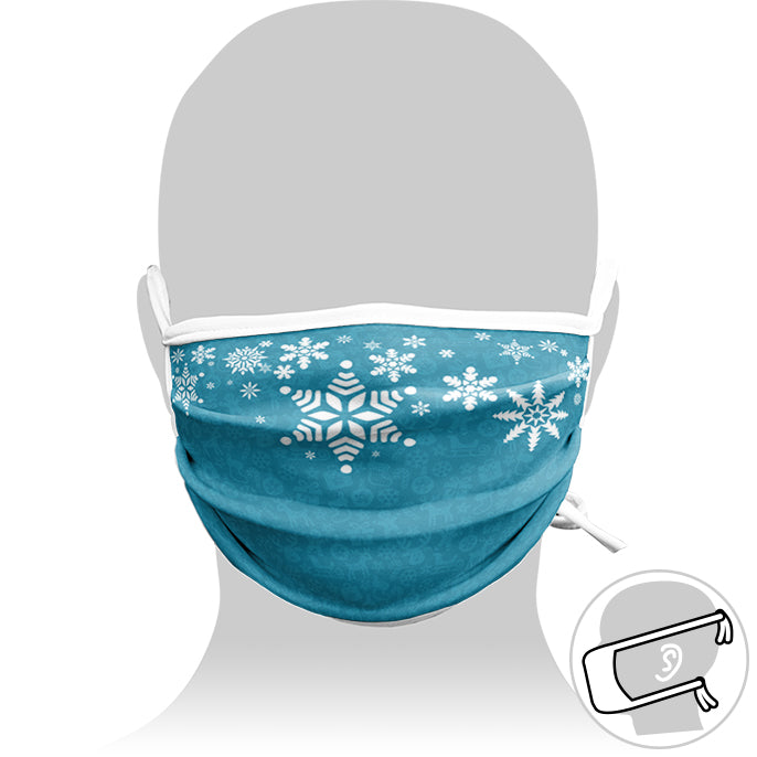 Personalized mask with Adjustable Cords