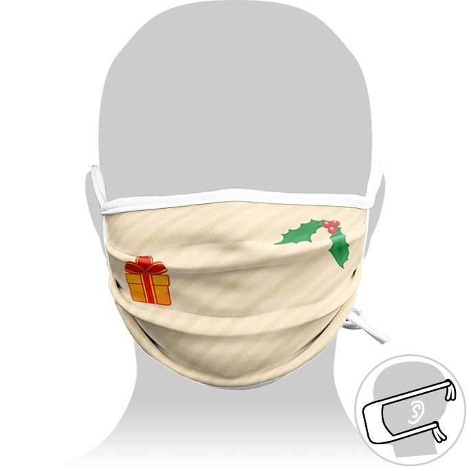 Personalized mask with Adjustable Cords