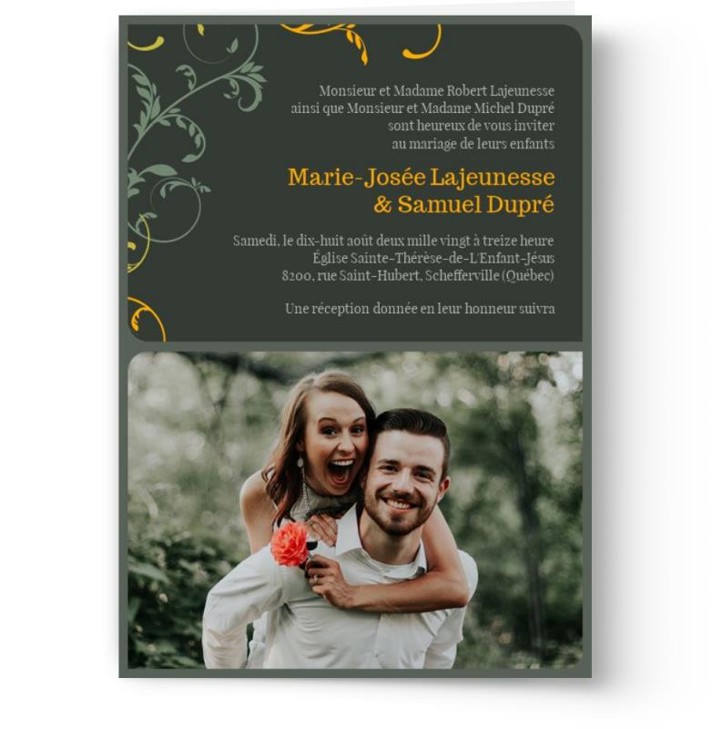 Custom Wedding Invitation Cards