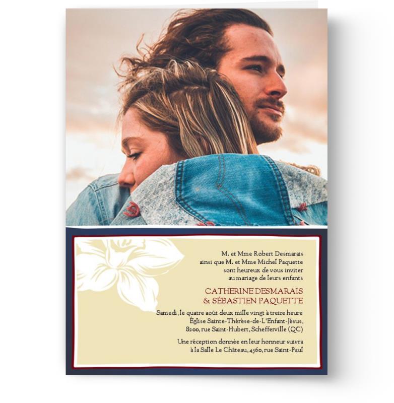 Custom Wedding Invitation Cards