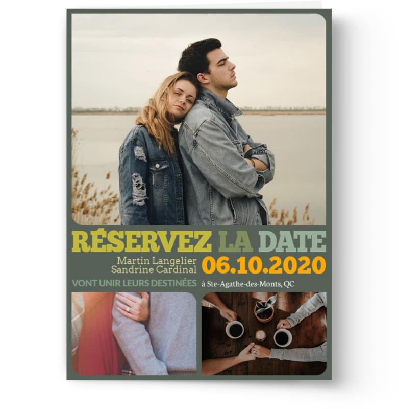 Greeting Card - Wedding (Save The Date)