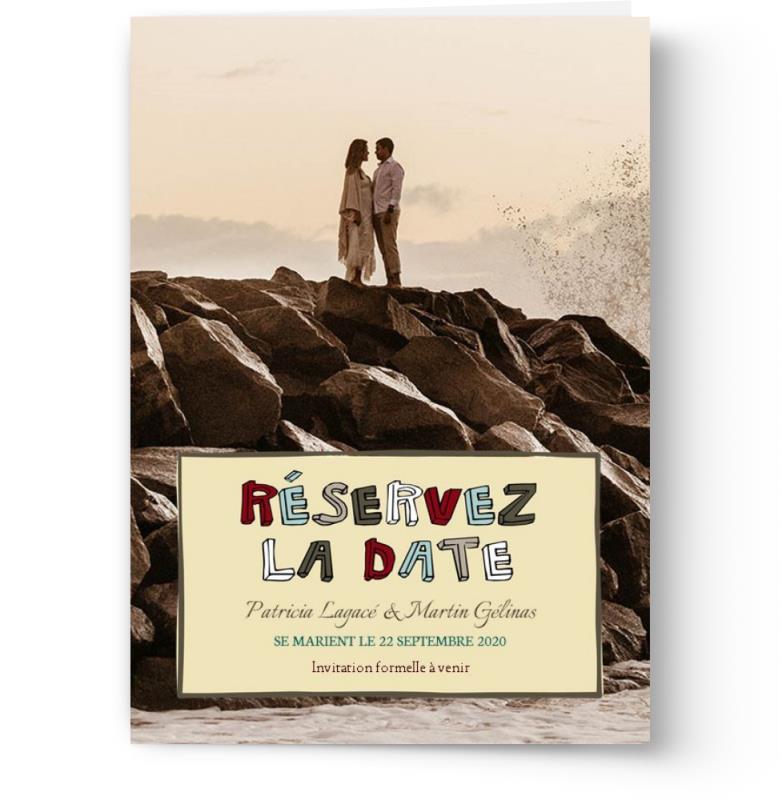 Greeting Card - Wedding (Save The Date)