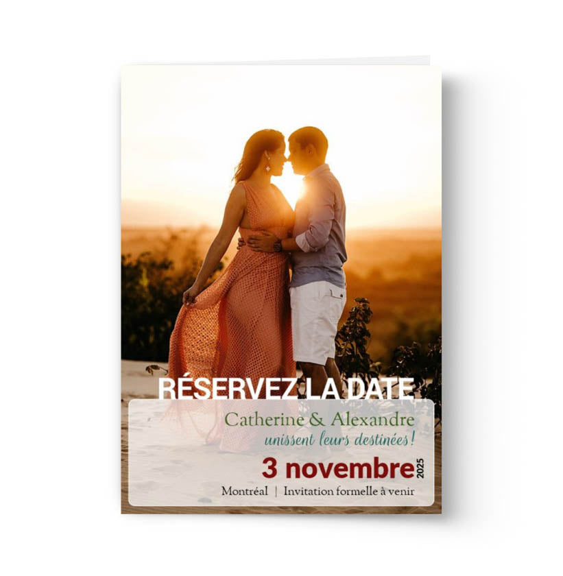 Save the Date Wedding Cards