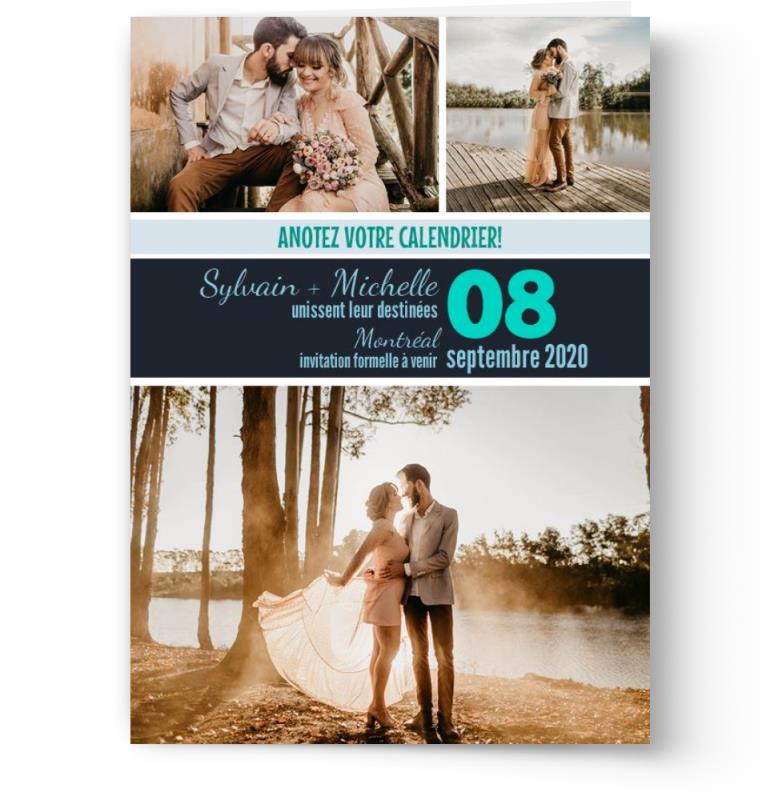 Greeting Card - Wedding (Save The Date)